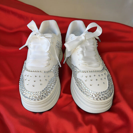 Sparkly Platform Sneakers