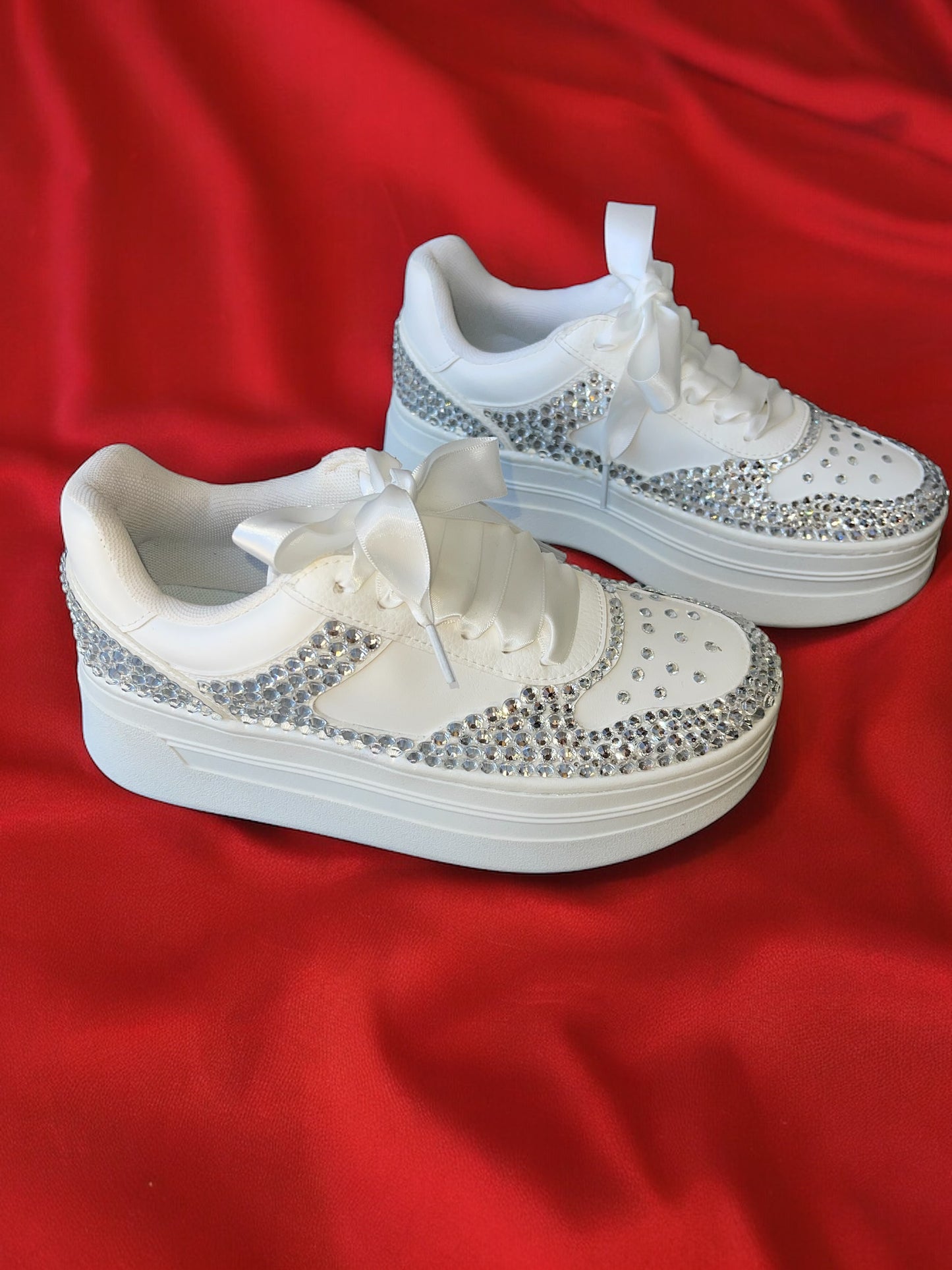 Sparkly Platform Sneakers